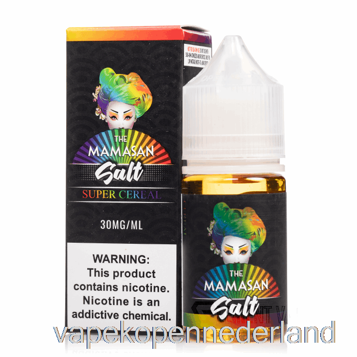 Vape Nederland Super Granen - Het Mamasanzout - 30ml 30mg